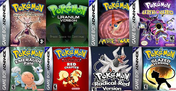 Les meilleurs jeux Pokémon jamais sortis (Rom Hack)